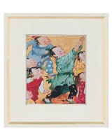 Cheerful Children Asian Art