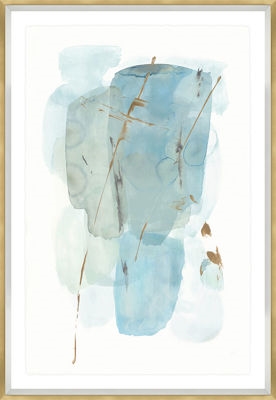 Aquarela Azul IV by Eve Fairwell