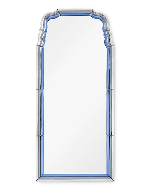 Kate Mirror with Sapphire Blue Grey