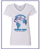Earth Mom - Force of Nature â€“ V-Neck - First Responder T-Shirt designs