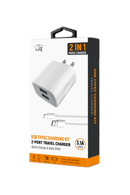 2IN1TC-IPH6-DUAL2A-WH