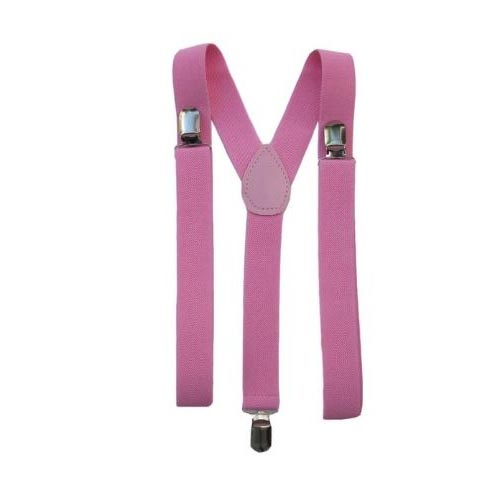 Boys Suspenders 0-8 years: PINK