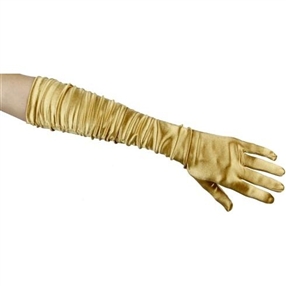 Adult Gloves - Gold/Gathered