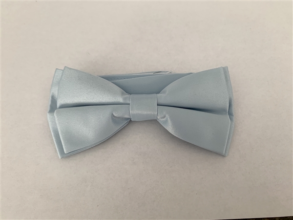 Boys Satin Bowtie - PALE BLUE