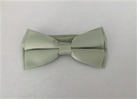 Boys Satin Bowtie - Sage Green