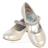 Ivory Flower Girls Dress Shoes