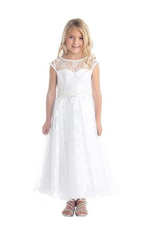 Juliette Lace Dress - WHITE