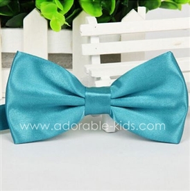 Silky Satin Bowtie - TIFFANY BLUE