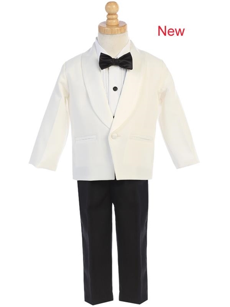 Daniel Baby & Boys Tuxedo: IVORY