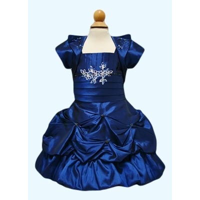 Sansa Baby Dress - Marine Blue