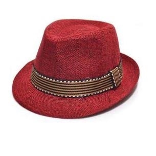 Fedora - Red with brown band