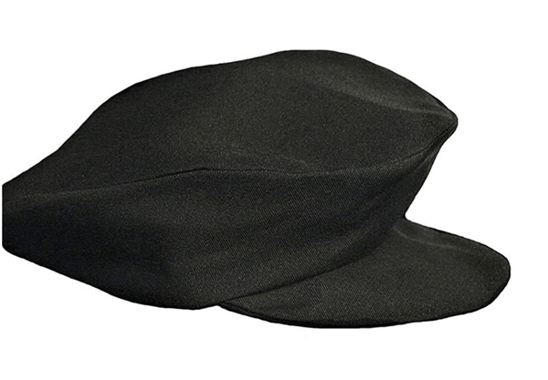 Boys Cloth Cap - Plain Black