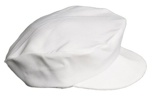 Boys Cloth Cap -WHITE PLAIN