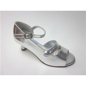 Girls Silver Sandals