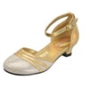 Gold Party Shoes for Girls