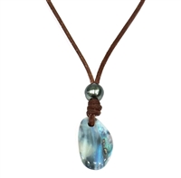 Opal and Tahitian Pearl Saba Necklace by Zak Mignot