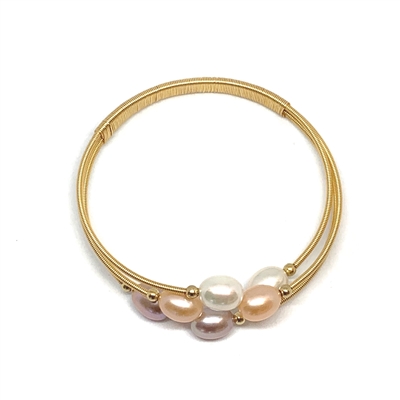 Monet Watercolor Bangle |  Wendy Mignot