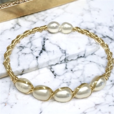 Bazille Breezy Wrap Bangle | Wendy Mignot