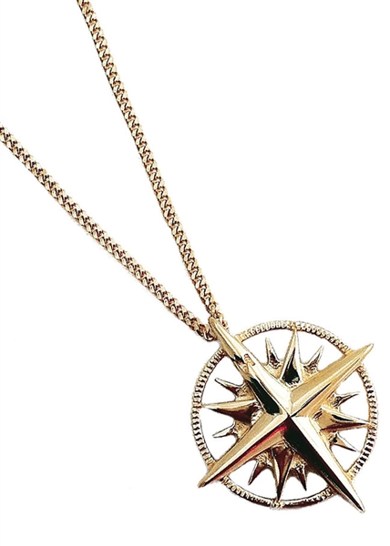 Traveler compass necklace by Janesko