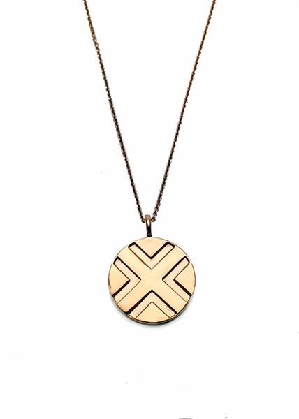 Crossing Necklace by Janesko