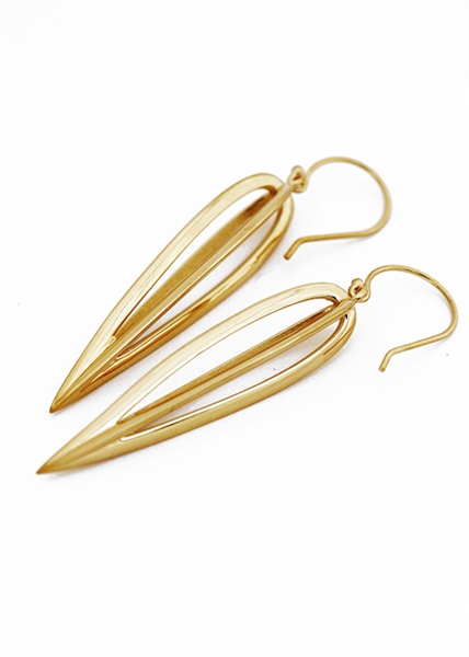 Curve Cage Earrings by Janesko