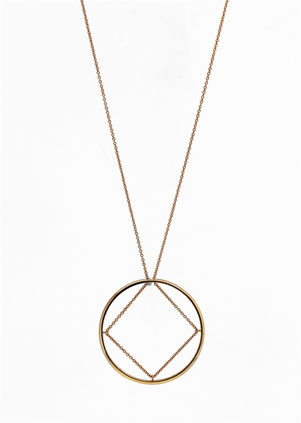 Truss Pendant Necklace by Janesko