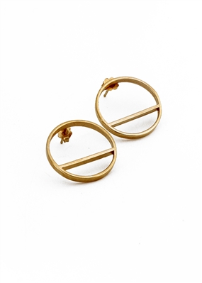 Level Hoop Earrings by Janesko