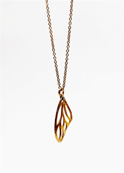 Custom Butterfly Wing Necklace