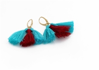 Custom Small Lever Multi Tassel Earrings