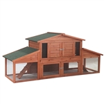 91X28X39In Wooden Pet House