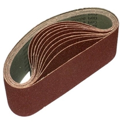 3" x 18" 150 GRIT Abrasive Belt with Cotton Fiber Backing