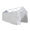 ALEKO Canopy Carport Sidewalls - White - 10 X 20 Ft