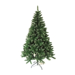 Artificial Christmas Pine Tree - 4 Foot - Green Color with White Tips