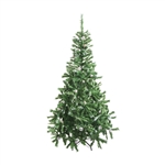 ALEKO&reg; CT59H11 Luscious 5 Foot (1.5 m) Artificial Christmas Holiday Tree With White Tips and Snow Covered Pine Cones