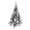 Snow Dusted Artificial Holiday Christmas Tree - 5 Foot - ALEKO