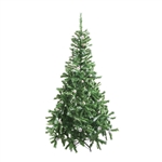 ALEKO&reg; CT71H11 Luscious Artificial Indoor 6 Feet (1.8 m) Christmas Holiday Pine Tree With White Tips and Snow Covered Pine Cones