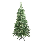 ALEKO&reg; CT78H250HW 6.5 Ft Christmas Tree With Soft White LED Lights