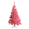 Artificial Indoor Christmas Holiday Tree - 5 Foot - Light Pink - ALEKO