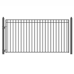 ALEKOÂ® MADRID Style Single Swing Steel Driveway Gate 12'