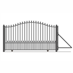 Munich Style Slide Steel Driveway Gate 18