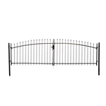 DIY Steel Driveway Gate Kit - ATHENS Style - 13 x 5 Feet - ALEKO