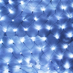 ALEKOÂ® EL-N150W 150 LED White Net Mesh Fairy String Light Christmas Lights Lighting Party Wedding Xmas Tree-wrap