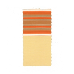 ALEKOÂ® Multi-stripes Yellow Fabric Sample