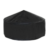 Heavy Duty Fire Pit Cover - Black - 32 x 11 Inches - ALEKO