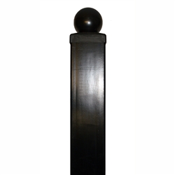 ALEKOÂ® Gate Post 8' x 3.5" x 3.5" for Driveway Steel Gates