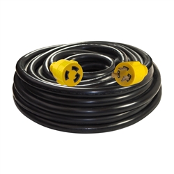 ALEKO GEC350 Generator Extension Cord ETL Listed 30A 125V 60Hz 10/3 3PIN, 50 Feet (15.2 m)