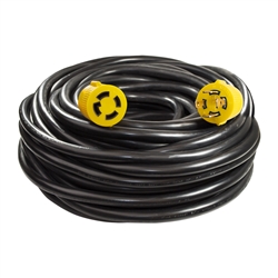 ALEKO GEC4100 Generator Extension Cord ETL Listed 30A 125/250V 10/4 4PIN, 100 Feet (30.5 m)