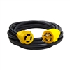 ALEKO  GEC425 Generator Extension Cord ETL Listed 30A 125/250V 10/4 4PIN, 25 Feet (7.6 m)