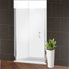 Glass Pivot Shower Door - 48 x 72 Inches - Chrome - ALEKO