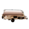 Retractable RV/Patio Awning - 20 x 8 Feet - Brown Fade - ALEKO